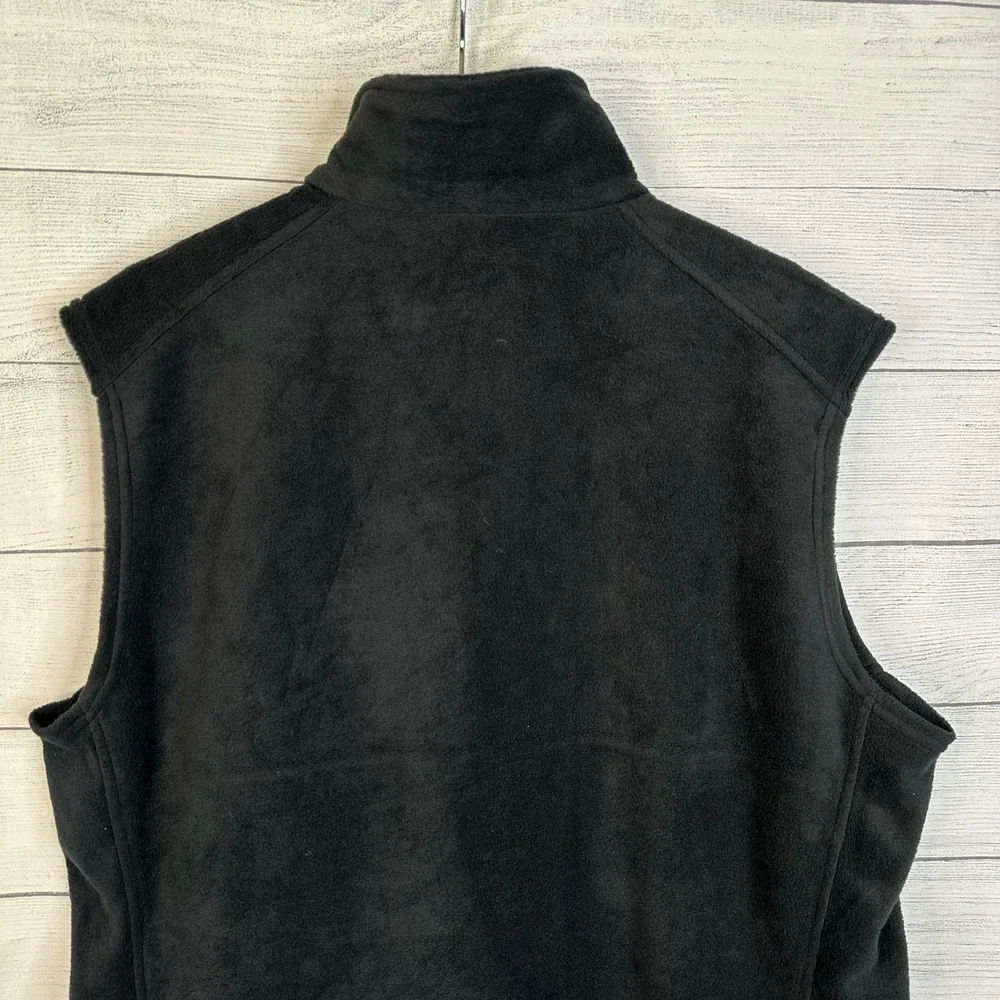 Columbia Mens size Large Steens Mountain Fleece Vest Black 1639261 - Picture 5 of 8